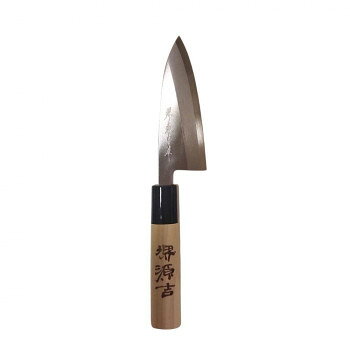 日本製　堺の包丁　堺源吉作　ハガネアジ切　包丁　105mm 【沖縄配送不可】