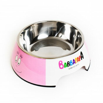 バーバパパ ペット用フードボール S ピンク 44485 【北海道・沖縄・離島配送不可】