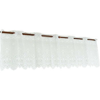 Arie(アーリエ) カフェカーテン 防炎クライフ 100×25 W 746928100025001 【沖縄配送不可】