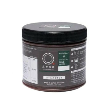 桂屋ファイングッズ　みやこ染　コールダイホット 300g 10オリーブグリン