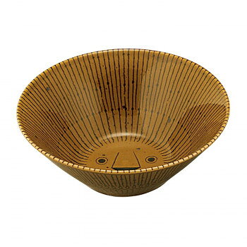 らいおんのボウルです。サイズ：径205×高さ75mm個装サイズ：8.3×20.9×21.8cm重量：個装重量：596g素材・材質：磁器仕様：容量:1100ml生産国：日本