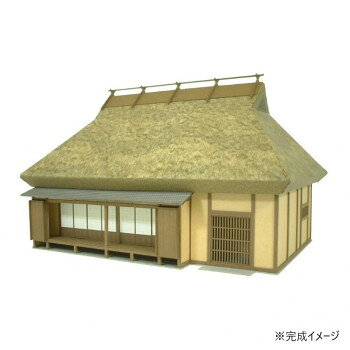 みにちゅあーと 茅葺民家-1 MK05-07 【沖縄配送不可】