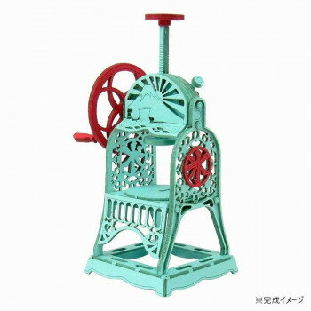 ＜＜ご注意下さい＞＞こちらの商品はメーカーよりお客様へ直接お届けの品になります。 当店での在庫はしておりません。在庫の有無はメーカー在庫のみになりますので、急な欠品や急に廃盤になる可能性がございます。こちらの商品の配送について○北海道・沖縄・離島につきましては、配送不可となりますので予めご了承お願いします。こちらの商品の包装(ラッピング)について○上記の理由(メーカーより直送)により包装はできませんので予めご了承お願いします。こちらの商品の不具合について○お届けしましたこちらの商品に不具合があった場合、商品到着日より1週間以内に当店にご連絡ください。メーカーが直接対応させて頂きます。○お客様がご自身で修理された場合、費用の負担は致しかねますので予めご了承下さい。レトロなかき氷機のキットです。※みにちゅあーとキットはキット商品です。完成品ではございません。サイズ：W30×D24×H54mm個装サイズ：18.0×10.5×0.5cm重量：個装重量：10g仕様：対象年齢:12才以上組み立て所要時間:約2時間スケール:1/12セット内容：レーザーシートA〜B(2枚)組み立て説明書生産国：日本
