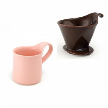 ZERO JAPAN(ゼロジャパン) ドリッパー＆カフェマグセット ドリッパートレイ付 DMZ-16 CBR/PI 【北海道・沖縄・離島配送不可】