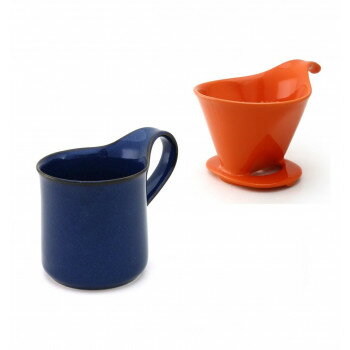 ZERO JAPAN(ゼロジャパン) ドリッパー＆カフェマグセット ドリッパートレイ付 DMZ-16 TG/JB 【北海道・沖縄・離島配送不可】