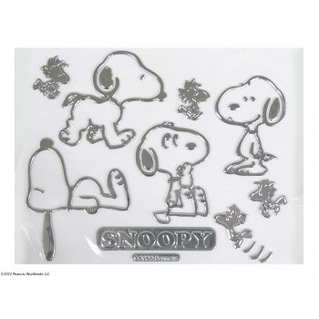 SNOOPY スヌーピー エンブレムステッカー ラージ SNOOPY スヌーピー H SN210