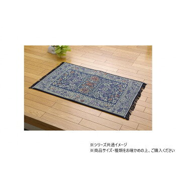 純国産 い草玄関マット 「Fビビアン 上がり框」 ブルー 約30×120cm 1080420044004 【北海道・沖縄・離島配送不可】