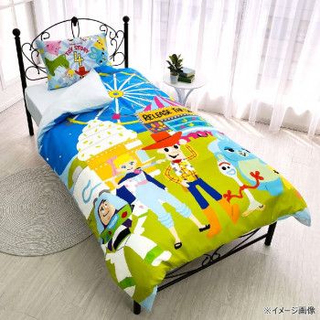 カバーリング3点セット ディズニー トイストーリー (枕カバー・掛布団カバー・シーツ) SB-627-D 【北海..