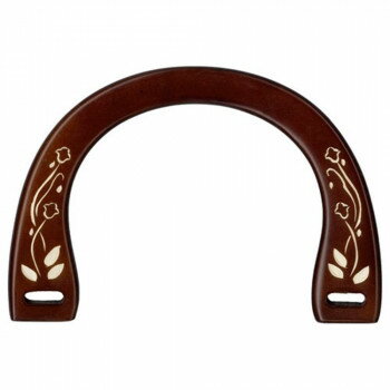 イナズマ(INAZUMA) バッグ持ち手BM-1922　茶　横-約19cm　2本手 【北海道・沖縄・離島配送不可】