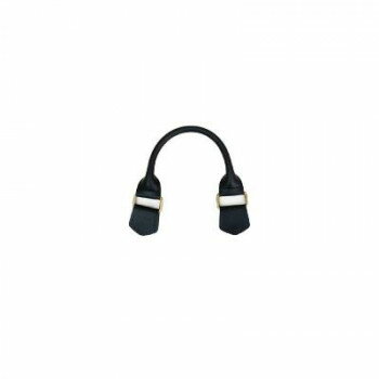 イナズマ(INAZUMA) レザー持ち手YAK-33　黒　約32cm　2本手 【北海道・沖縄・離島配送不可】