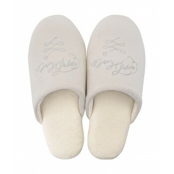 オカトー　メリージェラート　スリッパ　ペールグレー 【北海道・沖縄・離島配送不可】