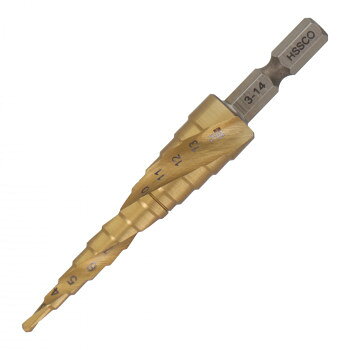 H＆H コバルトステップドリル STP-14 315343