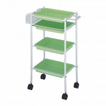 サロン向け C-305 トレーワゴン ライム 13516 【北海道・沖縄・離島配送不可】