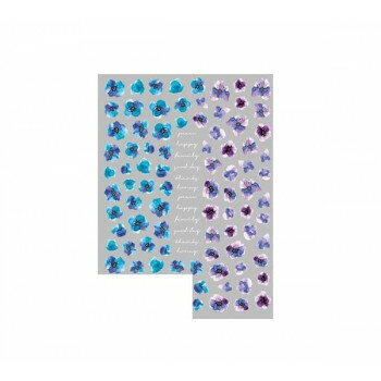 Embroidery - TSUMEKIRA(ツメキラ) ネイルシール　TOMOMI プロデュース4 Layer flower 2 NN-TOM-107 【北海道・沖縄・離島配送不可】