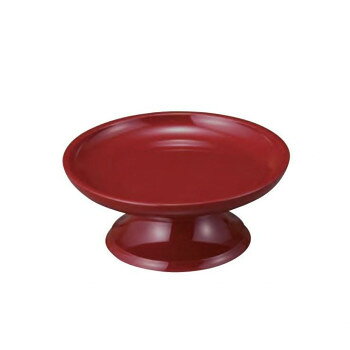 丸供物台 7.0寸 朱 5501700800011 【北海道・沖縄・離島配送不可】