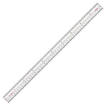 ＜＜ご注意下さい＞＞こちらの商品はメーカーよりお客様へ直接お届けの品になります。 当店での在庫はしておりません。在庫の有無はメーカー在庫のみになりますので、急な欠品や急に廃盤になる可能性がございます。こちらの商品の配送について○北海道・沖縄・離島につきましては、配送不可となりますので予めご了承お願いします。こちらの商品の包装(ラッピング)について○上記の理由(メーカーより直送)により包装はできませんので予めご了承お願いします。こちらの商品の不具合について○お届けしましたこちらの商品に不具合があった場合、商品到着日より1週間以内に当店にご連絡ください。メーカーが直接対応させて頂きます。○お客様がご自身で修理された場合、費用の負担は致しかねますので予めご了承下さい。定規の端から目盛りが表示されているゼロスタート定規なので、深さや奥行きも測れます。サイズ：30×500×3mm個装サイズ：53×4×1cm重量：55g個装重量：60g素材・材質：メタクリル樹脂生産国：日本