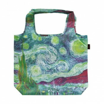 Handbag Type - 名画クーラーエコバッグ ゴッホ「星月夜」 AE-01523 【北海道・沖縄・離島配送不可】