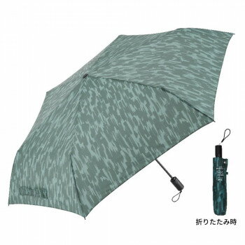 Rakuten - LESS IS MORE LIM 軽量自動開閉 折りたたみ傘 60cm バーク ワイルドグリーン U360-0805DG1-BC 【北海道・沖縄・離島配送不可】