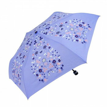 藤田屋 婦人折りたたみ傘 アニグラム パープル FM-2012 【北海道・沖縄・離島配送不可】(4.0)