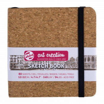 Sketchbook - ターレンス アートクリエーションスケッチブック　コルク　12×12CM　T9314-054M 454607 【北海道・沖縄・離島配送不可】