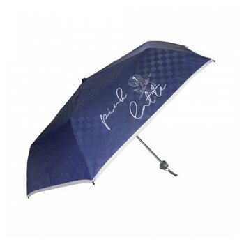PINKLATTE エンボス折傘 55cm ネイビー 10002624 【北海道・沖縄・離島配送不可】