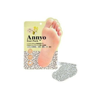 Annyo フットパック ヒョウ柄 20ml入×2(両足用)/1回分