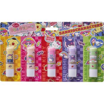 ギュッとうるおうフルーツリップクリーム 3.5g×5本
