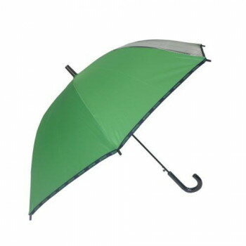 OUTDOOR PRODUCTS 無地パイピング長傘 55cm グリーン 【北海道・沖縄・離島配送不可】