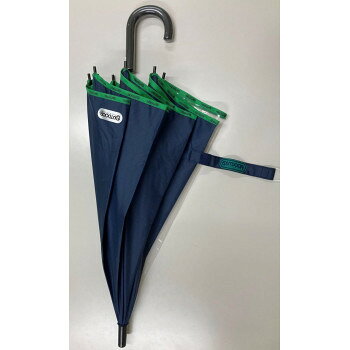 OUTDOOR PRODUCTS 無地パイピング長傘 55cm ネイビー 【北海道・沖縄・離島配送不可】