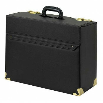 パイロットケース マチ幅広　ブラック　24-0345-10 【北海道・沖縄・離島配送不可】