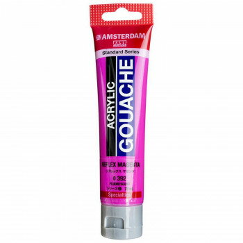 アムステルダム アクリリックガッシュ 70ml　リフレックス　マゼンタ　AAG70 392　469183 【北海道・沖縄・離島配送不可】