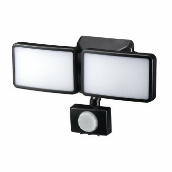 YAZAWA(ヤザワコーポレーション) AC式 6WLEDセンサーライト2灯 SLR6LEA2 【北海道・沖縄・離島配送不可】