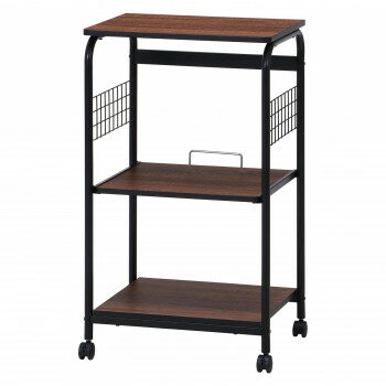 不二貿易　（C/D:15423） レンジワゴン FBC-03-2 BK/BR 【北海道・沖縄・離島配送不可】