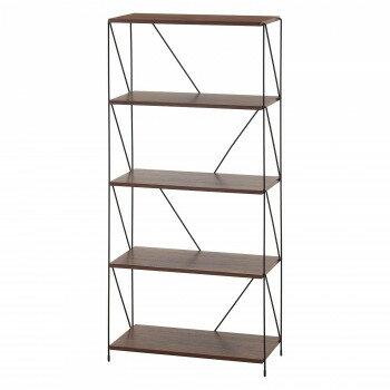 不二貿易　（C/D:77545） EZBOワイヤーラック5段 60幅 MBR 【北海道・沖縄・離島配送不可】