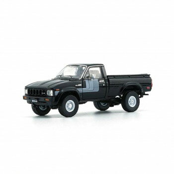 ビ-エムクリエイションズ トヨタ ハイラックス ブラック RHD 1/64スケール 64B0227 【北海道・沖縄・離島配送不可】