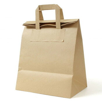 ＜＜ご注意下さい＞＞こちらの商品はメーカーよりお客様へ直接お届けの品になります。 当店での在庫はしておりません。在庫の有無はメーカー在庫のみになりますので、急な欠品や急に廃盤になる可能性がございます。こちらの商品の配送について○北海道・沖縄・離島につきましては、配送不可となりますので予めご了承お願いします。こちらの商品の包装(ラッピング)について○上記の理由(メーカーより直送)により包装はできませんので予めご了承お願いします。こちらの商品の不具合について○お届けしましたこちらの商品に不具合があった場合、商品到着日より1週間以内に当店にご連絡ください。メーカーが直接対応させて頂きます。○お客様がご自身で修理された場合、費用の負担は致しかねますので予めご了承下さい。天面を折れば蓋になる、便利な手提紙袋です。サイズ：巾260×マチ180×高さ340mm個装サイズ：30×45×50cm重量：55g個装重量：400g素材・材質：紙質:未晒クラフト(120g)紐:外付平ヒモ(未晒)セット内容：50枚生産国：中国
