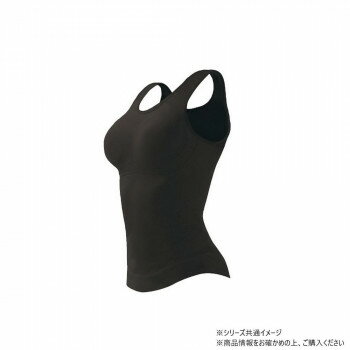 グローバル・ジャパン ゆる圧キャミソール　L〜LLブラック 【北海道・沖縄・離島配送不可】