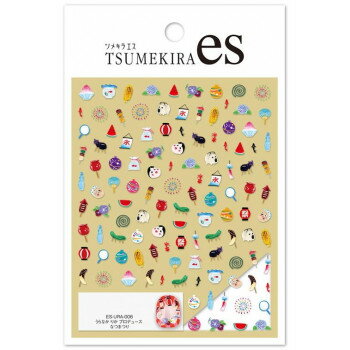 TSUMEKIRA(ツメキラ) ネイルシール es うらなか りかプロデュース なつまつり ES-URA-006 【北海道・沖縄・離島配送不可】
