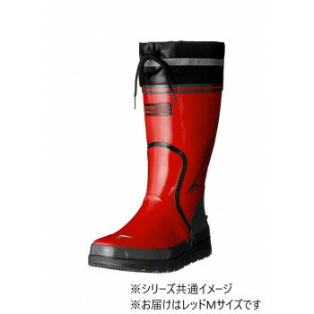 Rakuten - 福山ゴム工業 カジュアルショートブーツ　ビーンズクラブ 102　Mレッド AA80900 【北海道・沖縄・離島配送不可】