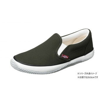 福山ゴム工業　作業靴　 ラスティングブル LB-011　26.0cmカーキ EE60100 【沖縄配送不可】