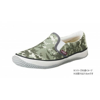 福山ゴム工業　作業靴　 ラスティングブル LB-013　27.0cmグレーカモ EE60400 【北海道・沖縄・離島配..