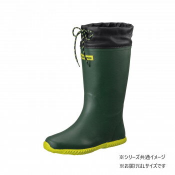 福山ゴム工業　長靴 ノーカーズ 3　 L ダークグリーン AA83　200 【北海道・沖縄・離島配送不可】