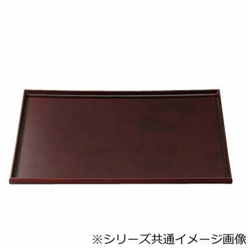 福井クラフト　尺2隅丸長手盆溜毘沙門天塗 15066980 【北海道・沖縄・離島配送不可】