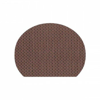 福井クラフト　尺3半月ストロング敷マットブロンズ格子 50310240 【北海道・沖縄・離島配送不可】