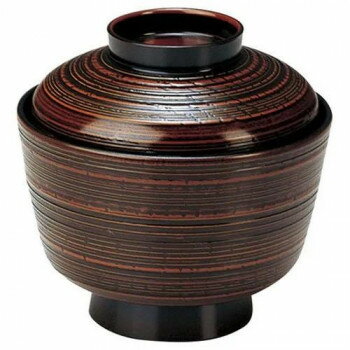 福井クラフト　天竜寺小吸椀 栃塗り 12023240 【北海道・沖縄・離島配送不可】