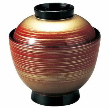 福井クラフト　3.2寸玉子椀 銀朱ボカシ 12023880 【北海道・沖縄・離島配送不可】