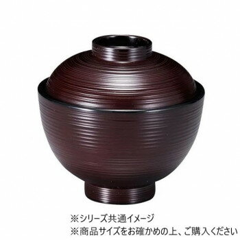 福井クラフト　TA3.3寸刷毛目小吸椀溜内黒 31005690 【北海道・沖縄・離島配送不可】