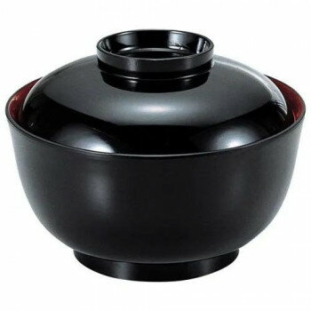 福井クラフト　TA千鳥椀(大) 黒内朱天黒 12025380 【北海道・沖縄・離島配送不可】