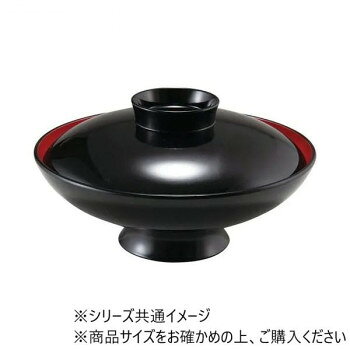 福井クラフト　7寸小槌椀 黒内朱 33710960 【北海道・沖縄・離島配送不可】