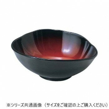 福井クラフト 6寸吉野鉢 黒内朱ぼかしパール 51353560 【北海道・沖縄・離島配送不可】